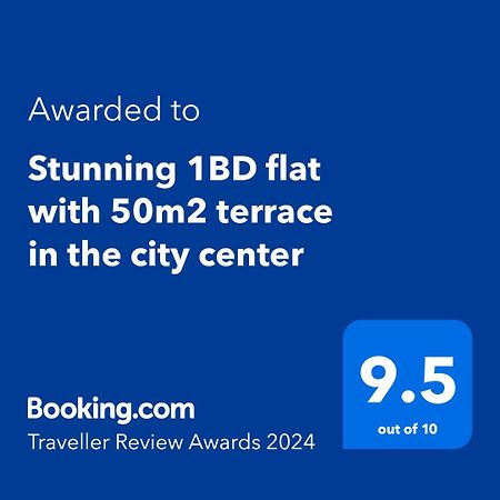 בוקרשט Stunning 1Bd Flat With 50M2 Terrace In The City Center מראה חיצוני תמונה